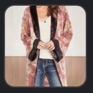 Boho chic Duster Jacket/Robe